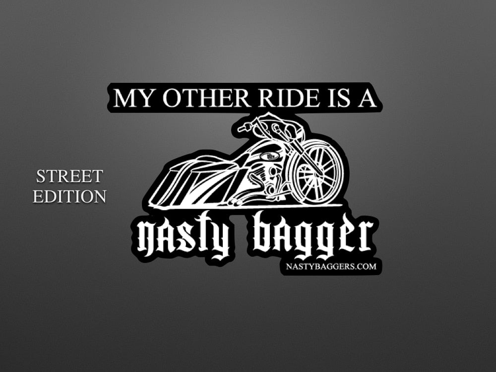 MY OTHER RIDE DECAL